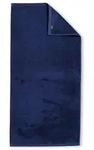 Vossen G&auml;stetuch Vegan Life 40 x 60 cm Baumwolle Blau Marine