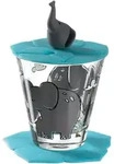 Leonardo Wasserglas Bambini - Elefant 3tlg. Glas Transparent Klar