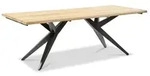 Musterring Gartentisch Holland 220 x 95 cm Holz Braun Teak