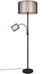 Trio Stehlampe Burton Alu, Eisen, Stahl & Metall