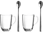 Leonardo Latte-Macchiato-Set Napoli 4tlg. Glas Transparent Klar
