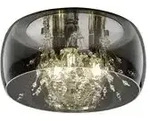 Trio Deckenleuchte Crystel Glas 34 cm
