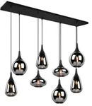 Trio Pendelleuchte Lumina Alu, Eisen, Stahl & Metall