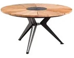 NIEHOFF GARDEN Gartentisch Nexor &Oslash; 140 Teak cm