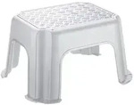 Rotho Hocker Paso Kunststoff Grau