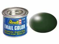 Revell REV-32363, Revell Email Color dunkelgrün, seidenmatt - 14ml, Grundpreis: