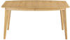 Esstisch ausziehbar skandinavisch aus hellem Holz L150-200 LEENA