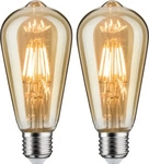 Paulmann 5066, Paulmann Vintage Edition Standard 230V LED Kolben ST64 E27 2x680lm