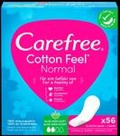 Carefree Cotton Slipeinlagen Aloe Normal 56 St&uuml;ck