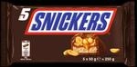Snickers Schokoriegel 5x50g