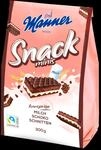 Manner Snack Minis Milch Schoko Schnitten 300g
