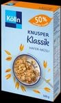 K&ouml;lln Knusper Haferm&uuml;sli 50% weniger Zucker 500g