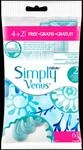 Gillette Einwegrasierer Simply Venus + 2 Gratis 6 St&uuml;ck