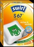 Swirl Staubsaugerbeutel S 67 MicroPor Plus 4 St&uuml;ck