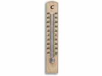 TFA Dostmann TFA Thermometer, Holz Buche 206 x 34 mm, 47 g