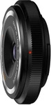OM System V335530BW000, OM System Body Cap Lens 8,0/9 mm schwarz Fisheye Objektiv