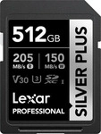 Lexar LSDSIPL512G-BNNNG, Lexar Silver Plus SDXC UHS-I 512GB Speicherkarte