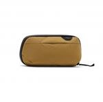 Wash Pouch Small - Coyote, kompakte Kulturtasche