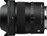 SIGMA 406965, SIGMA Contemporary 1,4/15 mm DC Sony E-Mount, schwarz