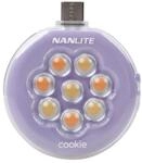 Mini-Smartphone-Leuchte cookie rund, lavendel