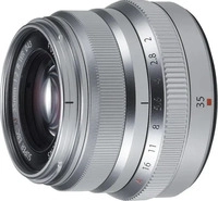 Fujifilm 16481880, Fujifilm FUJINON XF 35mm F2 R WR silber Objektiv