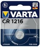 Electronics CR 1216 Knopfzelle, 3V Lithium