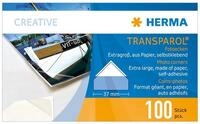 Transparol Fotoecken, selbstklebend, extra-gro&szlig;, 100 St&uuml;ck