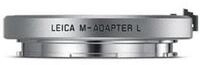 Adapter M an L silbern