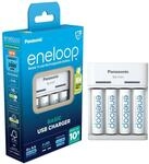 eneloop BQCC61 USB Charger mit 4xAA Akkus