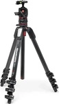 Manfrotto MK055CXPRO4BHQR, Manfrotto 055 Carbon 4 Segmente Kugelkopf...