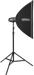 Newcomer 300 II Set mit Softbox und Stativ