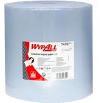 WypAll 7426 Papierwischt&uuml;cher L30 extra breit Jumbo Gro&szlig;rolle blau 3-lagig,...