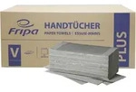 Fripa Papierhandt&uuml;cher Plus L V-Falz, 25x23 cm, 1-lagig, Recycling 1 Karton =...