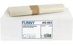 FUNNY LDPE-Regenerat M&uuml;llbeutel 60 Liter extra, wei&szlig;, 18 my 250 St&uuml;ck