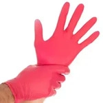 Hygostar Safe Light Nitrilhandschuhe rot puderfrei, VE 1000 St&uuml;ck 8/M