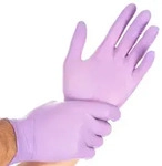 Hygostar Safe Light Nitrilhandschuhe lila puderfrei, VE 1000 St&uuml;ck 8/M