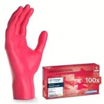 ARNOMED RAINBOW NITRIL LAVA RED Nitrilhandschuhe rot puderfrei, VE 100 St&uuml;ck...