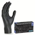 ARNOMED XTRA STRONG NITRIL BLACK Nitrilhandschuhe schwarz puderfrei, VE 100 St&uuml;ck