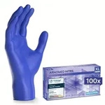 ARNOMED RAINBOW NITRIL OCEAN BLUE Nitrilhandschuhe blau puderfrei, VE 100 St&uuml;ck