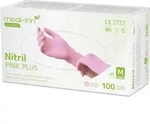 Medi-Inn Einmalhandschuhe Nitril Pink Plus, puderfrei VE 1000 St&uuml;ck M
