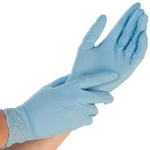 Hygostar Safe Premium Nitrilhandschuhe blau puderfrei 8/M