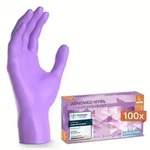 ARNOMED RAINBOW NITRIL LAVENDER VIOLET Nitrilhandschuhe lila puderfrei, VE 100...