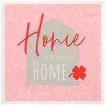 PAPSTAR Servietten, 3-lagig 1/4-Falz 33 cm x 33 cm "Sweet Home" 200 St&uuml;ck