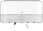 Tork OptiServe Doppelrollenspender f&uuml;r h&uuml;lsenloses Midi-Toilettenpapier T7