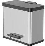 Hailo &Ouml;ko trio Plus L Tretm&uuml;lltrenner 3x9 Liter Edelstahl hochglanz poliert