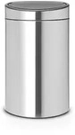 Brabantia Touch Bin New Recycle M&uuml;lltrenner 1x23 und 1x10 Liter Edelstahl matt,