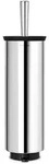 Brabantia Edelstahl Toilettenb&uuml;rstenhalter Stand- und Wandmodell Edelstahl gl&auml;nzend