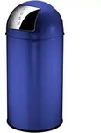 EKO Pushcan Abfallbeh&auml;lter 40 Liter blau
