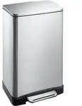 EKO E-Cube Tretm&uuml;lleimer 30 Liter Edelstahl matt, AFP-beschichtet