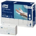 Tork 100289 Xpress weiche Multifold-Interfold-Papierhandt&uuml;cher, 2-lagig, wei&szlig;, 21,2